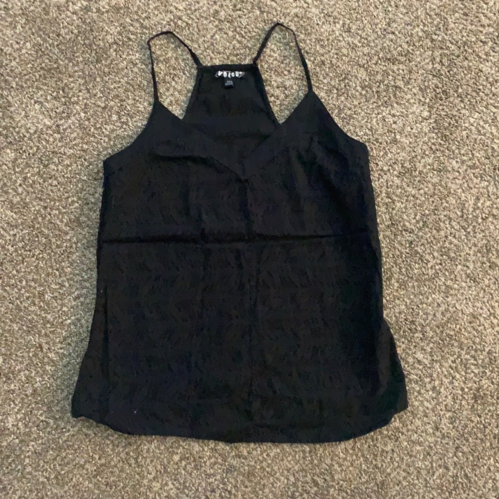 Volcom size sm, razor back cotton blouse